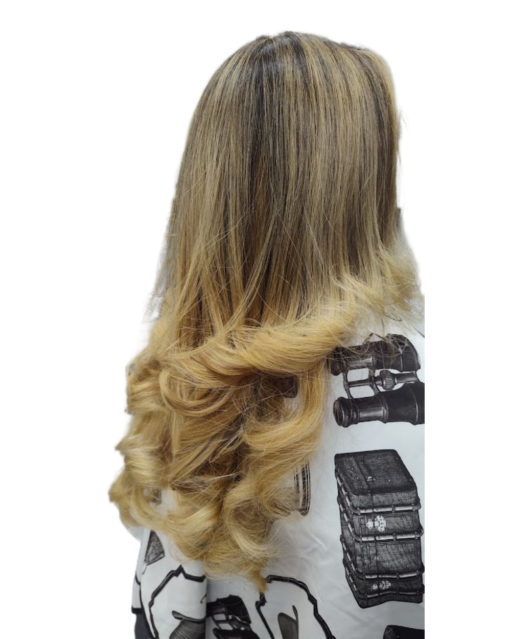 Blond Curly Ends