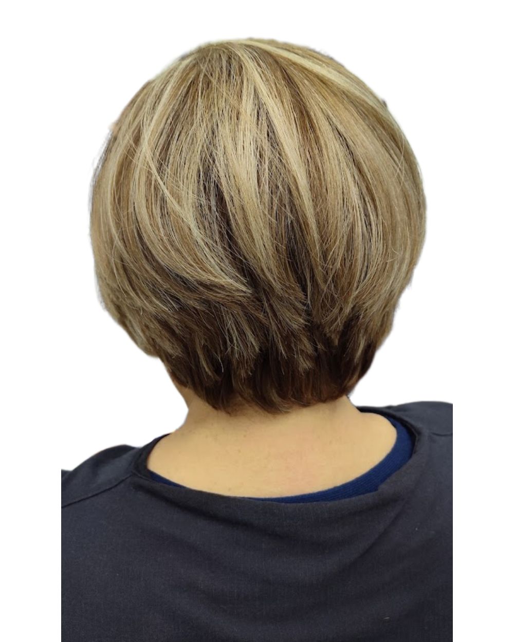 Blond Highlights, Short Hair